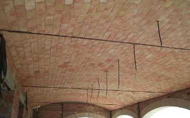 <p>Bevelling brick vault</p>